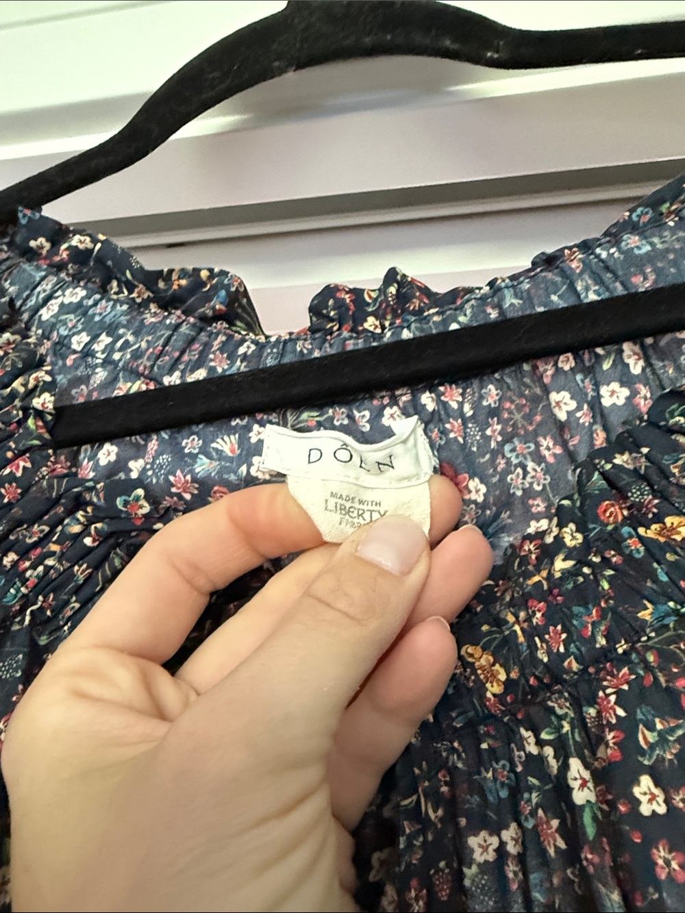 Doen Dark Floral mini dress - Picture 2 of 6
